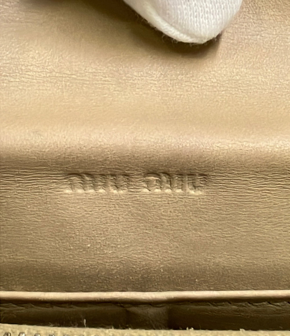 Miu Miu 長財布 レディース ミュウ ミュウ