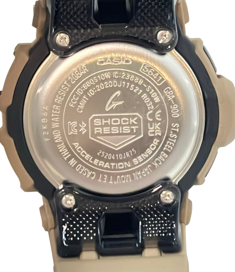 美品 CASIO 腕時計 Bluetooth G-SHOCK クオーツ GBA-900 メンズ カシオ