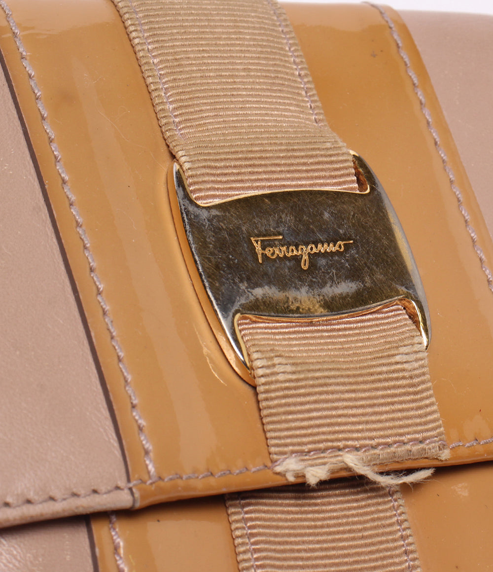 Salvatore Ferragamo Wホック二つ折り財布 ヴァラ レディース サルヴァトーレフェラガモ