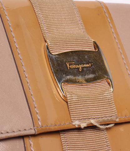 Salvatore Ferragamo Wホック二つ折り財布 ヴァラ レディース サルヴァトーレフェラガモ