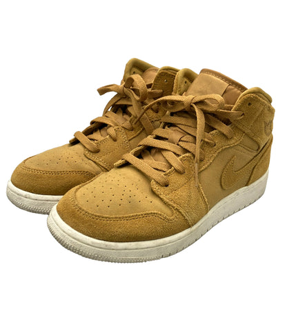NIKE ミドルカットスニーカー エアジョーダン 1 レトロ MID 554725-725 レディース SIZE 24.0 ナイキ