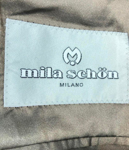 美品 ミラショーン テーラードジャケット ダブルブレスト ブレザー メンズ SIZE BE4 (XL) mila schon