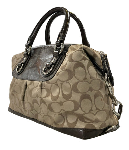 COACH 2WAYハンドバッグ ショルダーバッグ シグネチャー F15443 レディース コーチ