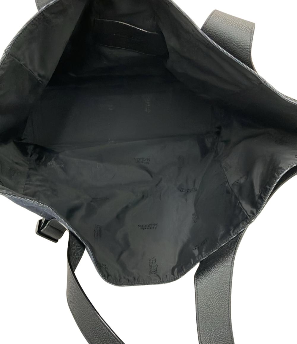 美品 Alexander McQueen トートバッグ デニム レザー メンズ アレキサンダーマックイーン