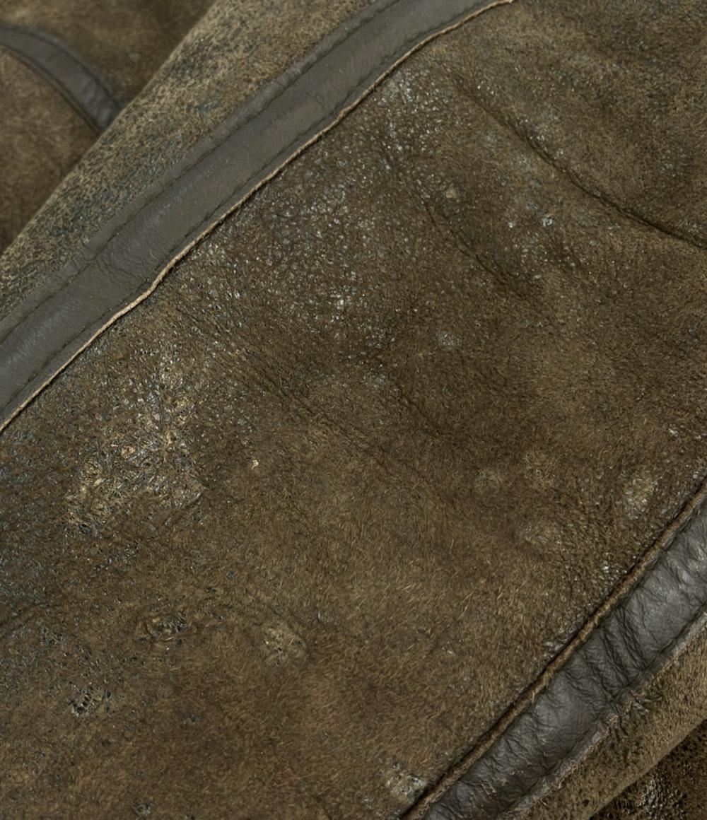 U.S. NAVY レザーフライトJK  B-3 メンズ SIZE 38