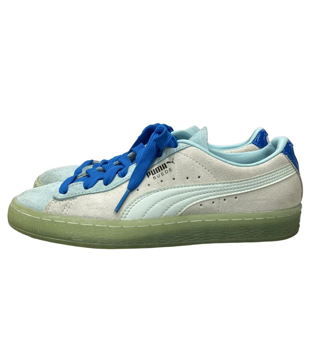 PUMA ローカットスニーカー ×ゼニガメ スウェード クラシックス 387416-01 キッズ SIZE 23.0 プーマ