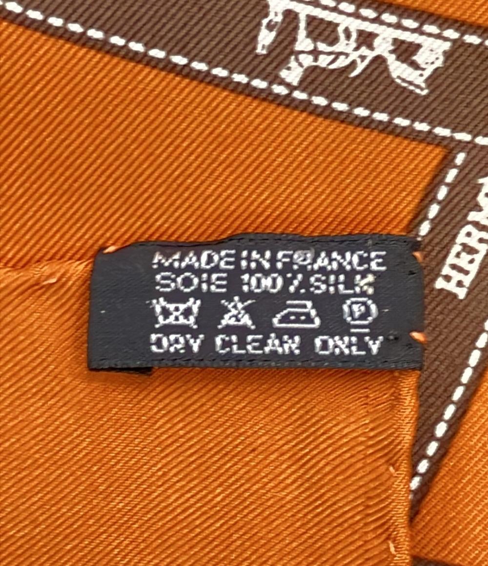 エルメス スカーフ プチカレ シルク 100% RIBON レディース HERMES