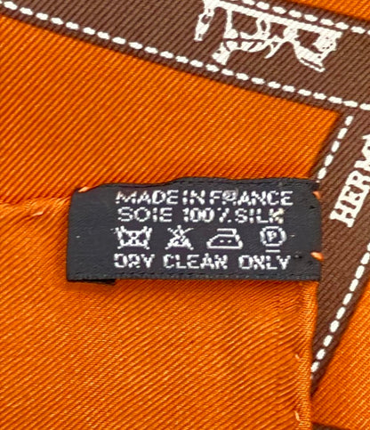 エルメス スカーフ プチカレ シルク 100% RIBON レディース HERMES