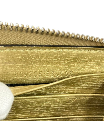 GUCCI ラウンドファスナー長財布 レザー 309705 534563 レディース グッチ