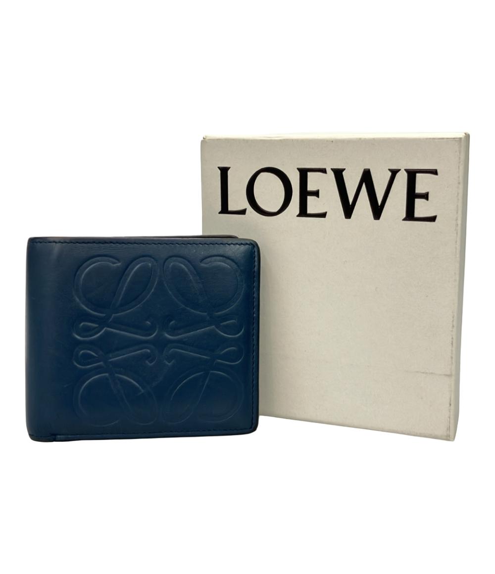 【未使用】　Loewe 二つ折財布　ロエベ　メンズ　正規品 LOEWE ロエベ BIFOLD WALLET ビフォールド ウォレット ロゴ