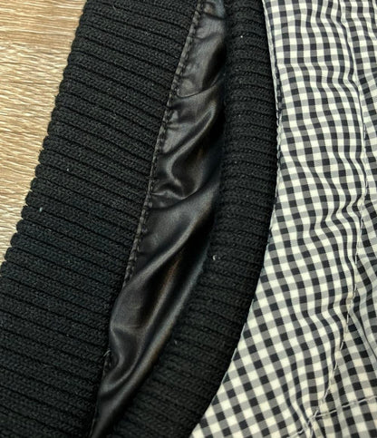 訳あり バーバリーブラックレーベル チェック柄ダウンベスト メンズ SIZE M (M) BURBERRY BLACK LABEL