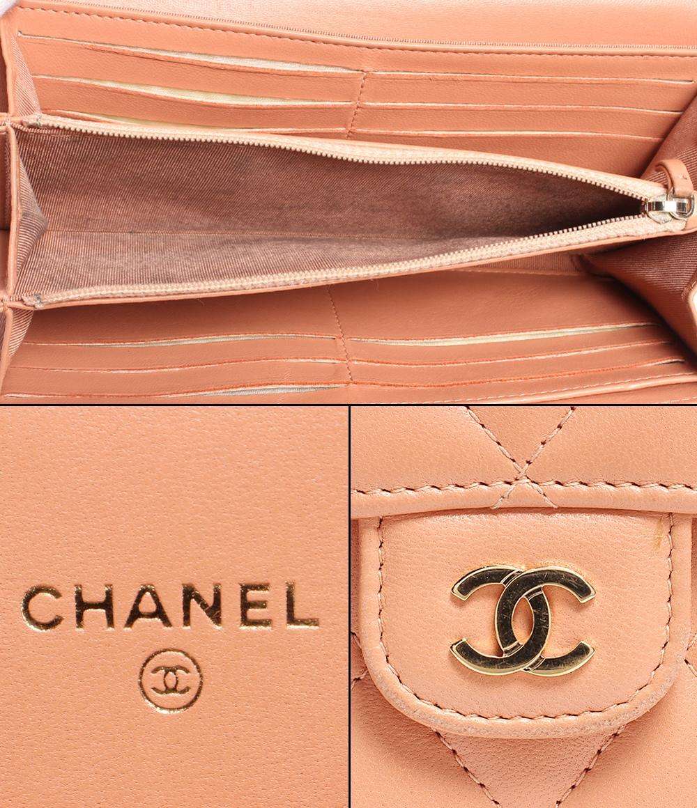 CHANEL シャネル 長財布 マトラッセ ココマーク 17402110【DDBC7033】