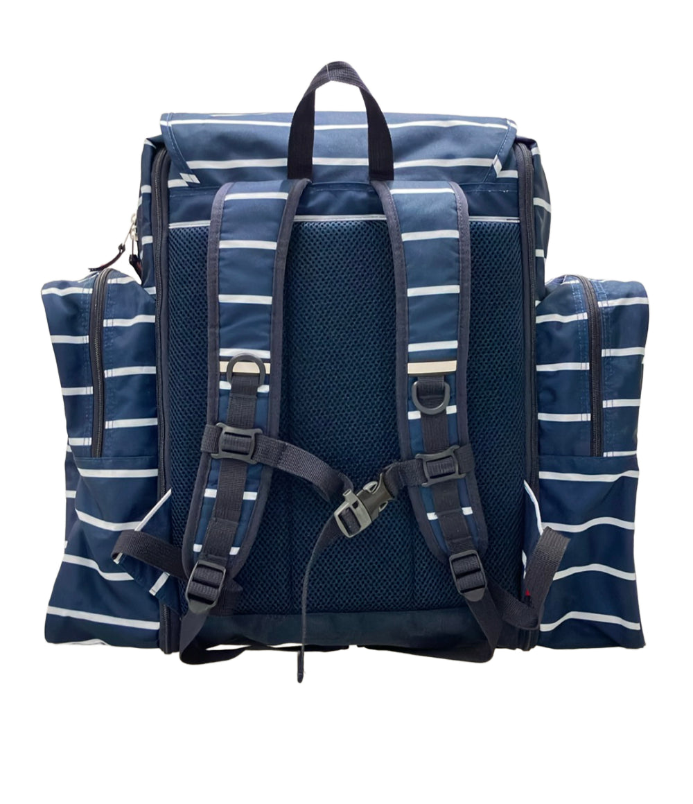 美品 Coleman リュック デイパック トレックパック ボーダー柄 キッズ コールマン