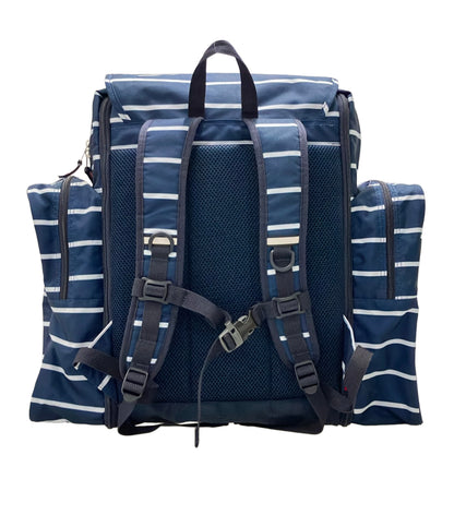 美品 Coleman リュック デイパック トレックパック ボーダー柄 キッズ コールマン