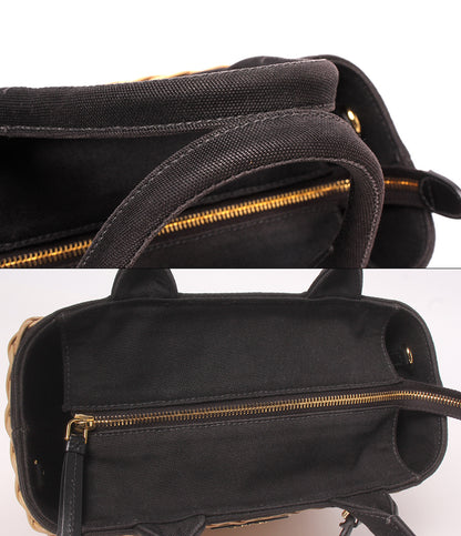 PRADA 2WAY ハンドバッグ ショルダーバッグ 斜め掛け かごバッグ 1BG835 レディース プラダ