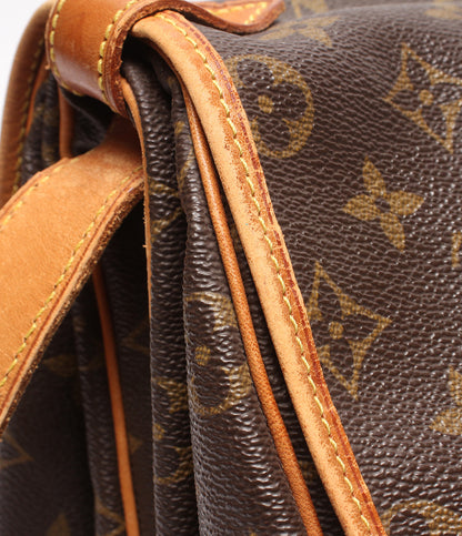 LOUIS VUITTON ショルダーバッグ 肩掛け 斜め掛け ソミュール35 モノグラム M42254 レディース メンズ ルイ・ヴィトン