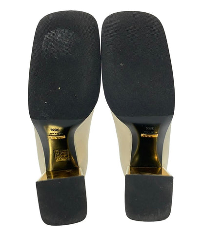 グッチ パンプス チャンキーヒール レディース SIZE 38 1/2 (XL) GUCCI