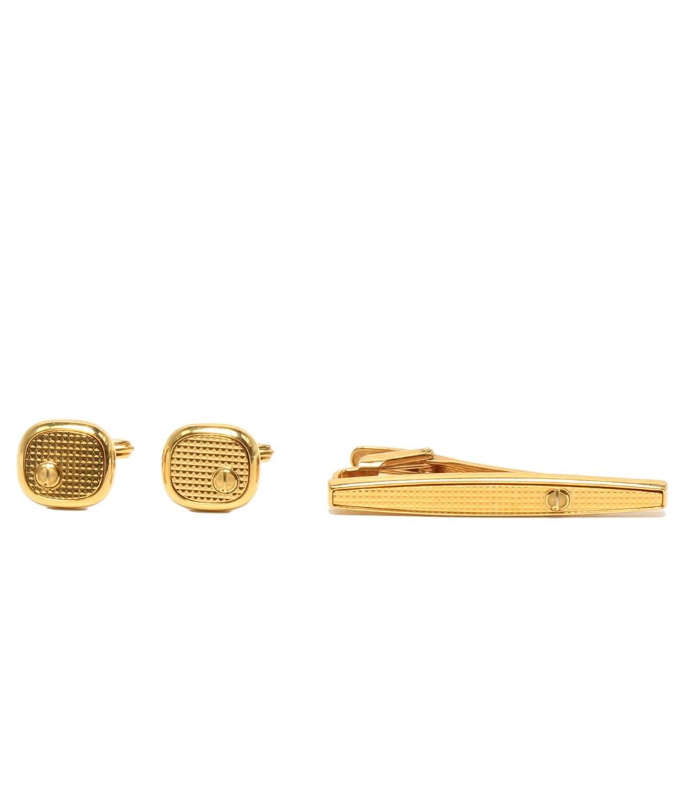 dunhill タイピン タイバー カフス ロゴ 2点セット メンズ ダンヒル