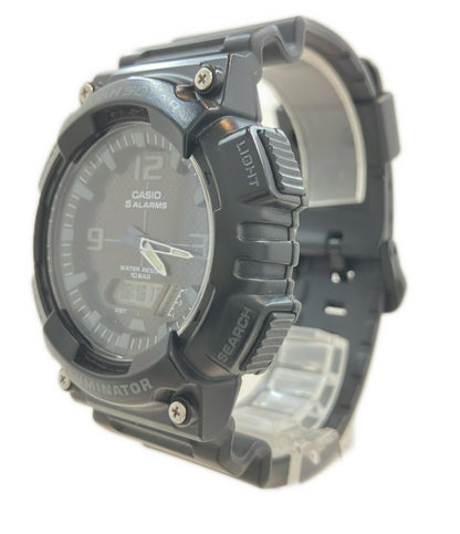 CASIO 腕時計 ソーラー ブラック AQ-S810W メンズ カシオ