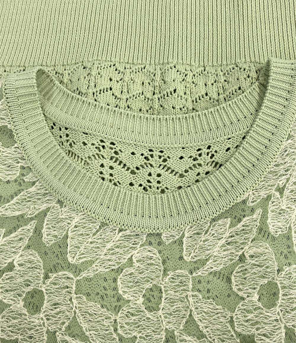 美品 グレースコンチネンタル ノースリーブニット レディース SIZE 36 (XS) GRACE CONTINENTAL