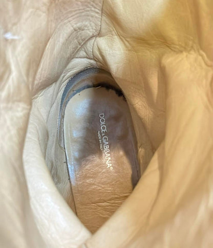 DOLCE&GABBANA ウエスタンブーツ パイソンレザー メンズ SIZE 7 25.0 ドルチェアンドガッバーナ