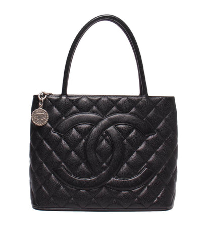 CHANEL トートバッグ ハンドバッグ 復刻トート キャビアスキン レディース シャネル