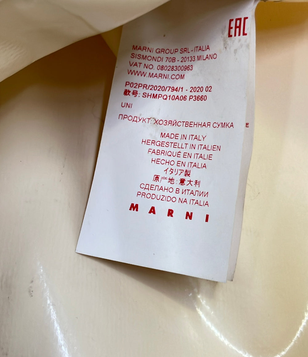 MARNI トートバッグ 肩掛け ロゴ レディース マルニ