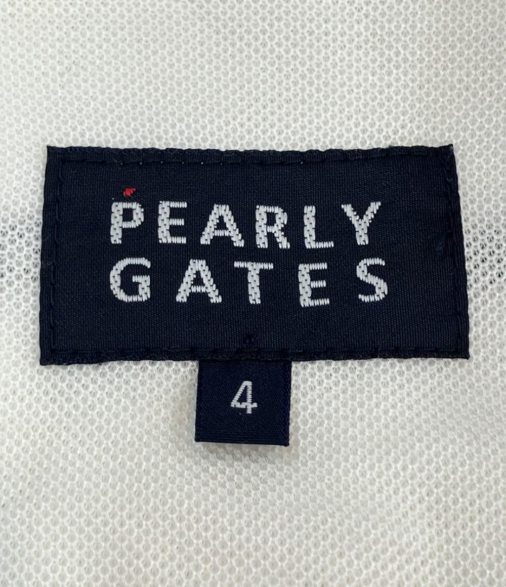 パーリーゲイツ ハーフジップ長袖ポロシャツ メンズ SIZE 4 (L) PEARLY GATES