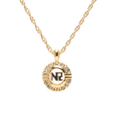 美品 NINA RICCI ネックレス ロゴ レディース ニナリッチ