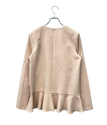 YOKO CHAN 長袖ブラウス パール ペプラム ペプラムロングスリーブパールブラウス YCB-522-290 レディース SIZE 40 (M) ヨーコチャン
