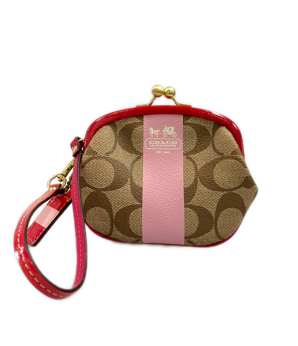 COACH コインケース がま口 シグネチャー レディース コーチ – Rehello