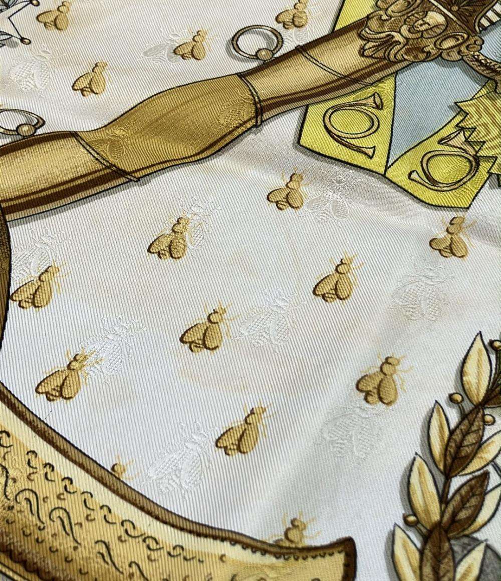 訳あり HERMES スカーフ シルク100 % カレ90 NAPOLEON レディース エルメス