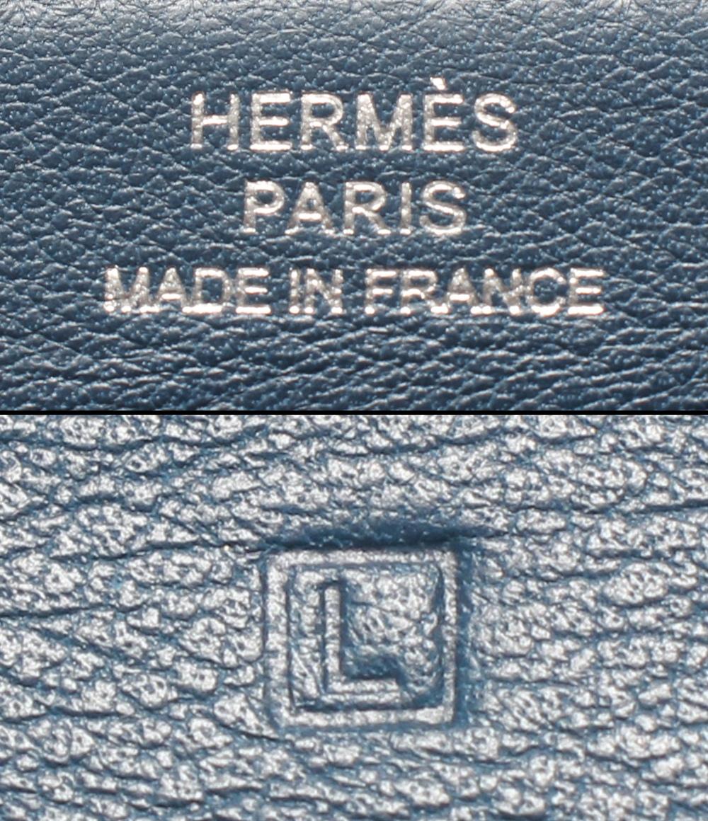 エルメス ポーチ □L刻印 シルバー金具 カロMM レディース HERMES