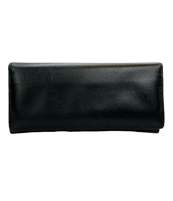 ヴァレクストラ／Valextra 長財布 財布 ウォレット メンズ 男性 男性用レザー 革 本革 ブラック 黒  WALLET 14CC WITH COIN HOLDER 小銭入れあり 二つ折り ヴァレクストラ 二つ折り長財布 メンズ Valextra – Rehello by BOOKOFF