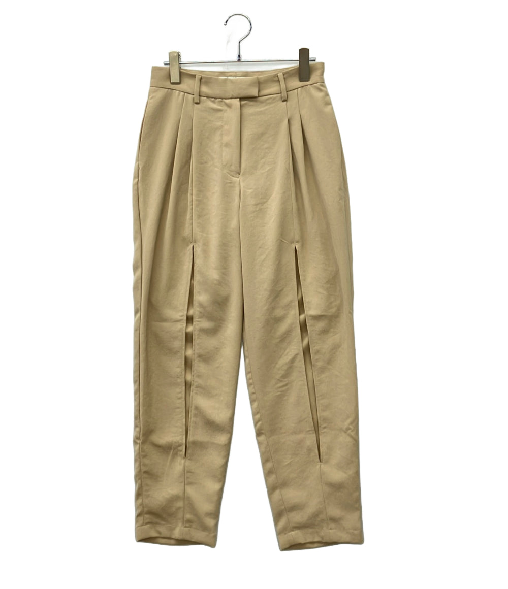 FUMIE TANAKA スリットテーラードパンツ レディース SIZE 1 (S) フミエタナカ
