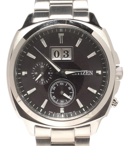 CITIZEN 腕時計 パーペチュアルカレンダー ソーラー ブラック E310-S091985 メンズ シチズン
