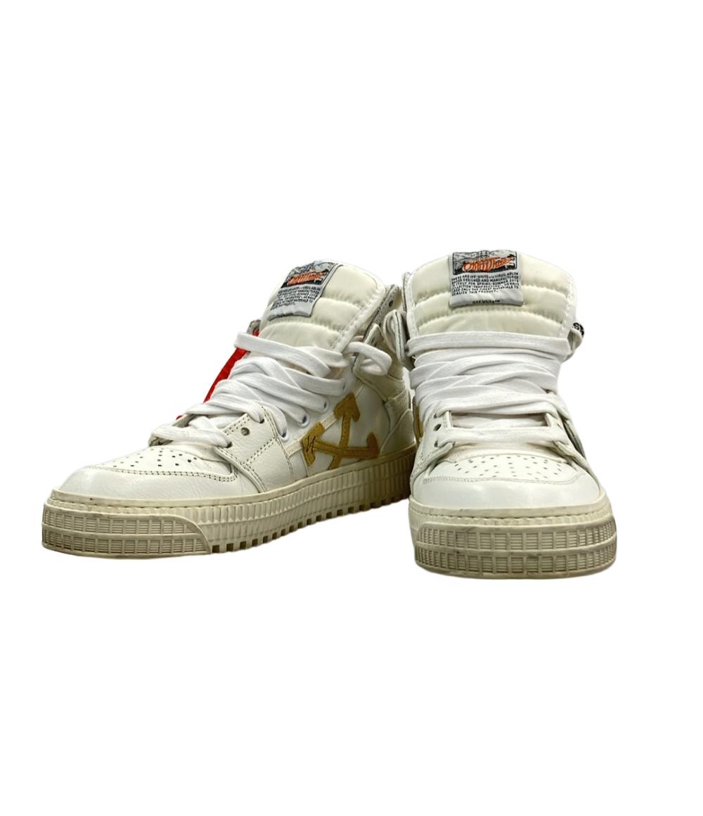 オフホワイト ハイカットスニーカー レディース SIZE 36 (M) OFF-WHITE