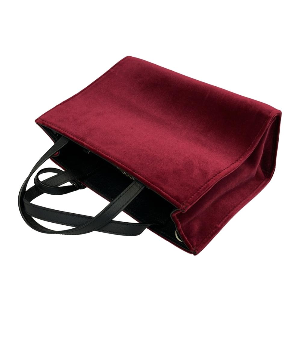 Kate Spade 2WAY ハンドバッグ ショルダーバッグ 斜め掛け トンプソンストリート ベルベット レディース ケイトスペード