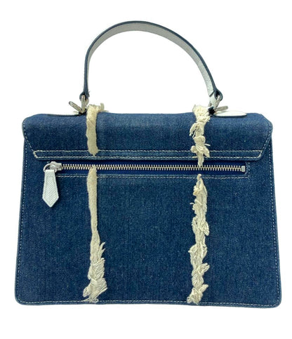 Samantha Thavasa Barbie 2wayハンドバッグ ショルダーバッグ デニム 内側花柄 レディース サマンサタバサ バービー