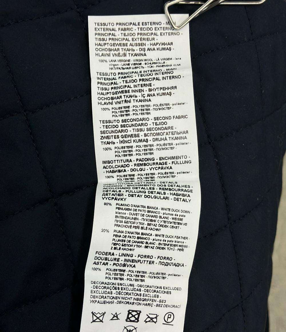 Emporio Armani ダウンコート メルトン レイヤード フーデッドダウン 6K1L74 1NYVZ メンズ SIZE 50 (XL) エンポリオ・アルマーニ