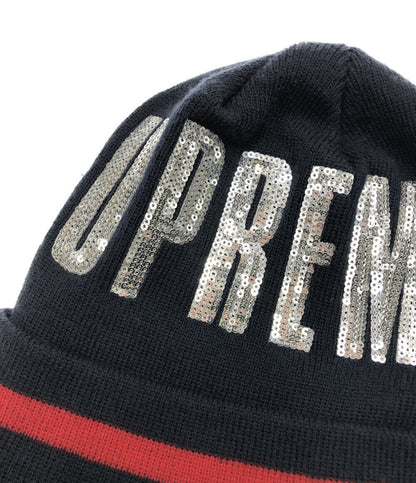 シュプリーム  ニット帽 ×NEW ERA Sequin Beanie      メンズ  (複数サイズ) Supreme