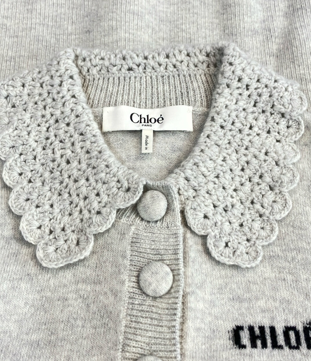 美品 Chloe PARIS 長袖 ニット CH26SMC035300NM レディース SIZE M クロエ パリス