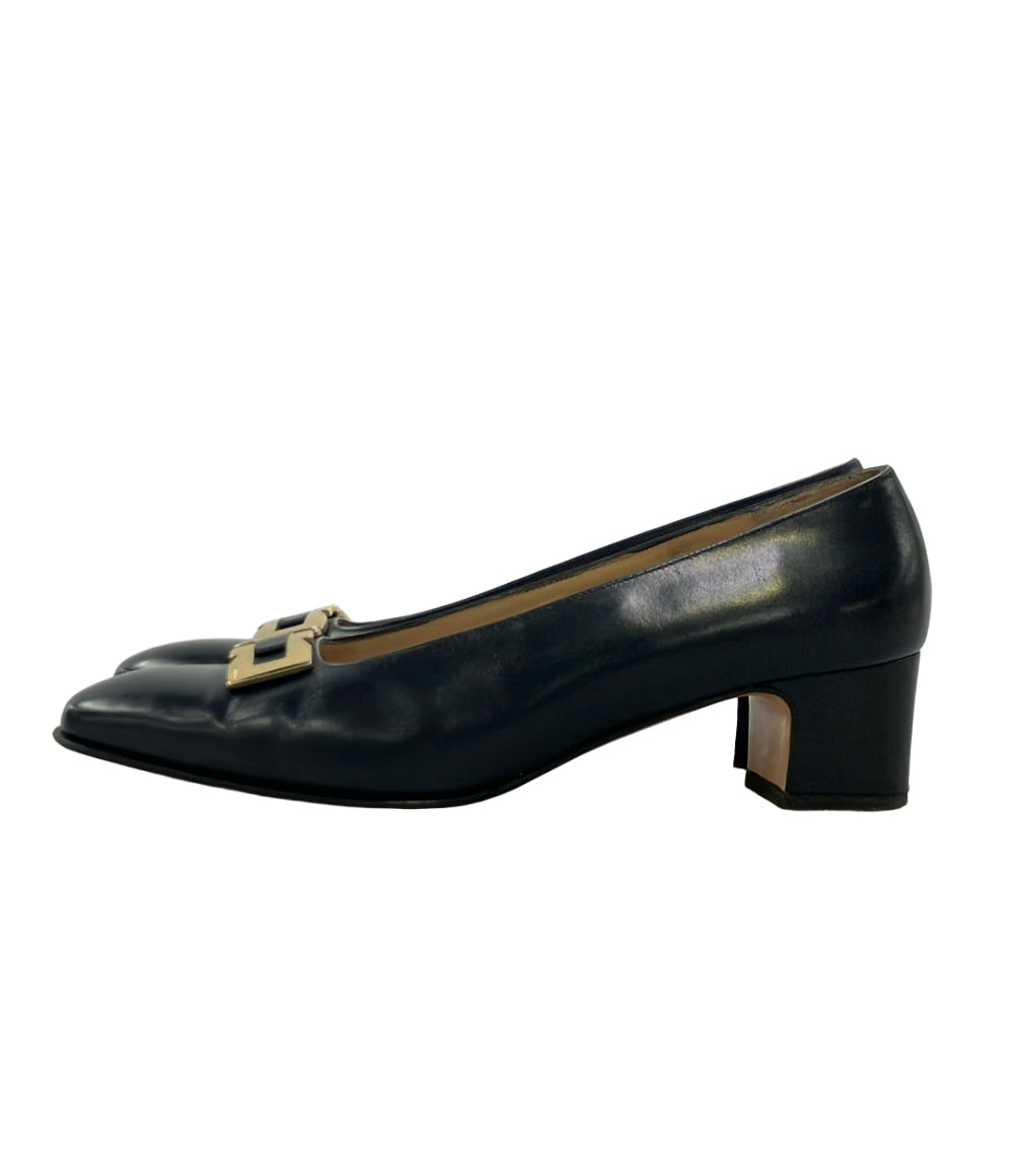 Salvatore Ferragamo パンプス ガンチーニ DE 43448 レディース SIZE 6.5 サルヴァトーレフェラガモ
