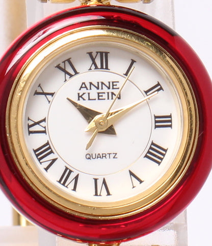 ANNE KLEIN 腕時計 チェンジベゼルウォッチ クオーツ ホワイト レディース アンクライン