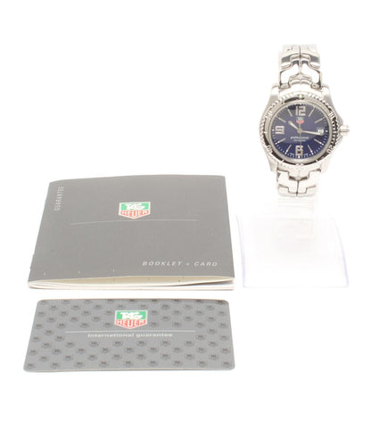 美品 TAG HEUER 腕時計 リンク クオーツ ブルー系 WT1213 レディース メンズ タグホイヤー