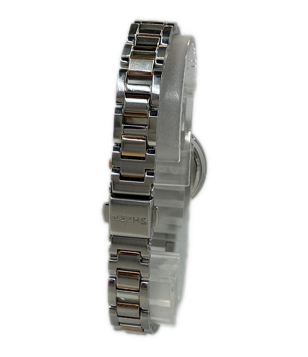 CASIO 腕時計 シーン SHEEN ソーラー ピンク SHW-1500 レディース カシオ