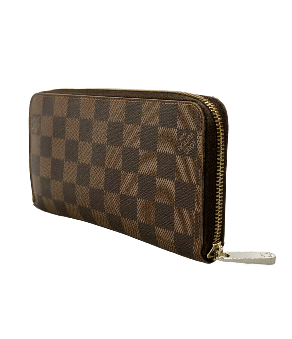 LOUIS VUITTON ラウンドファスナー長財布 ジッピーウォレット ダミエ N60015 レディース メンズ ルイ・ヴィトン