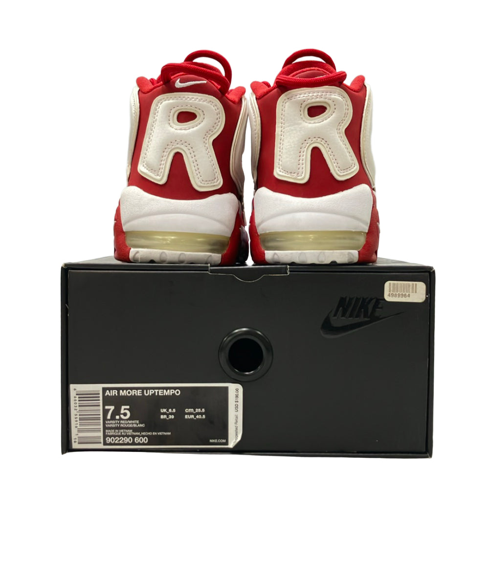 NIKE×Supreme ミドルカットスニーカー AIR MORE UPTEMPO 902290-600 メンズ SIZE 25.5 ナイキ×シュプリーム
