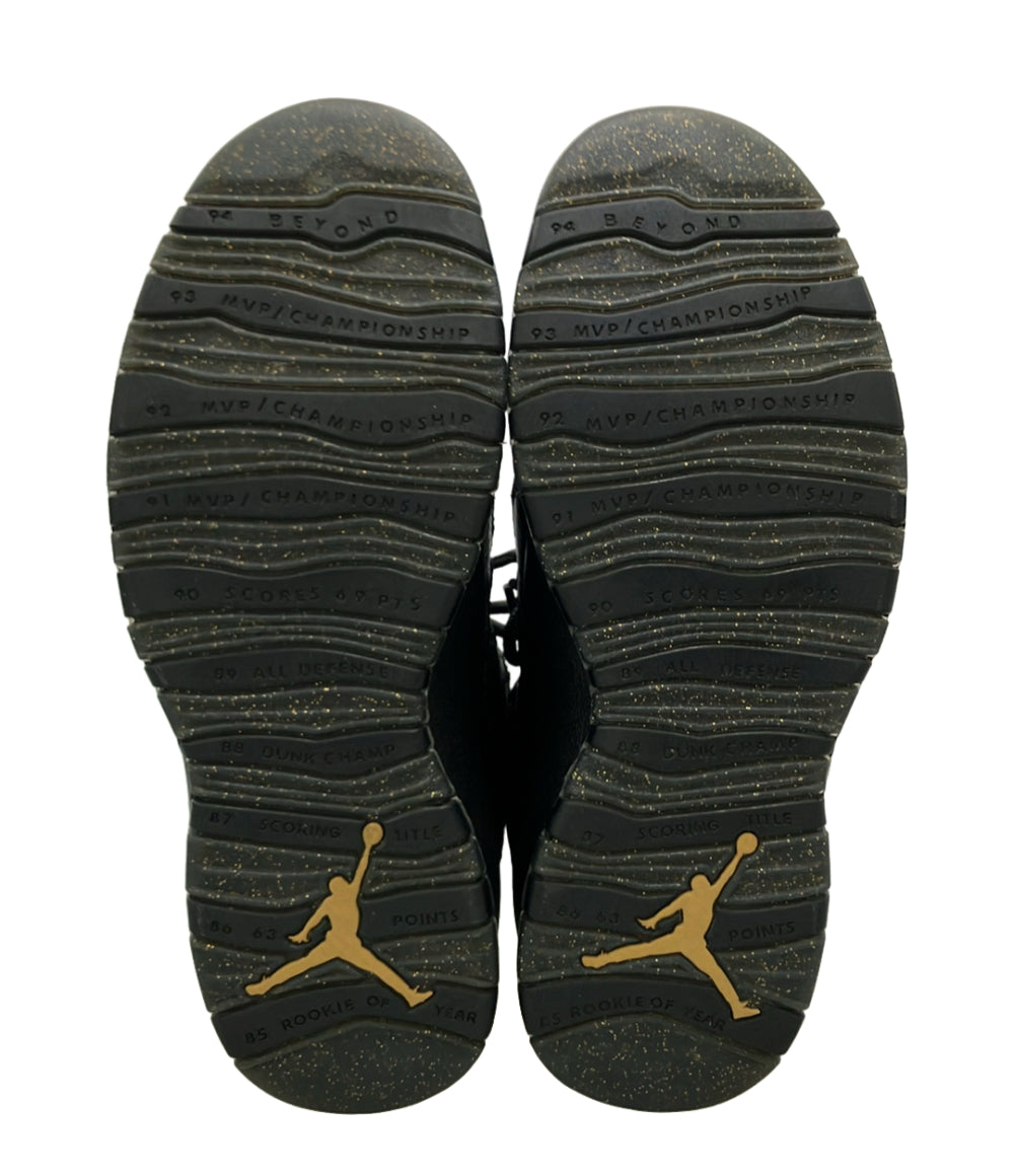 美品 Air Jordan NIKE ハイカットスニーカー エアジョーダン10 レトロ 310805-012 メンズ SIZE 27.0 エアジョーダン ナイキ