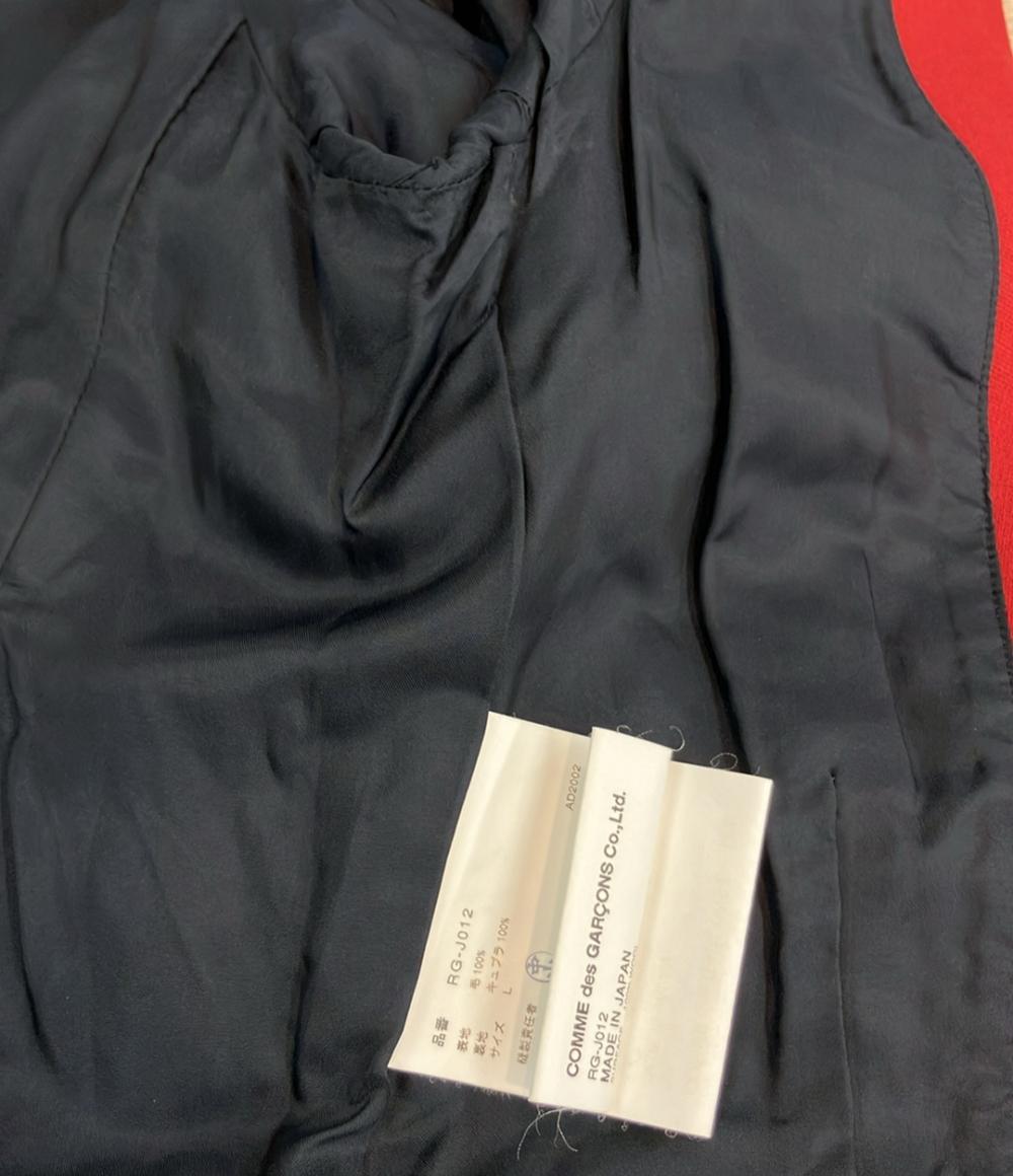 robe de chambre COMME des GARCONS テーラードジャケット 3B ウール100% レディース SIZE L ローブドシャンブルコムデギャルソン